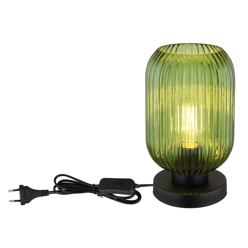 Globo - Lampe de table 1xE27/40W/230V vert