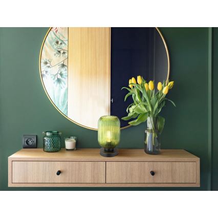 Globo - Tafellamp 1xE27/40W/230V groen