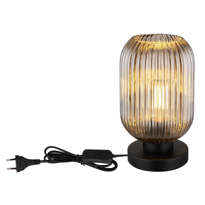 Globo - Tafellamp 1xE27/40W/230V grijs
