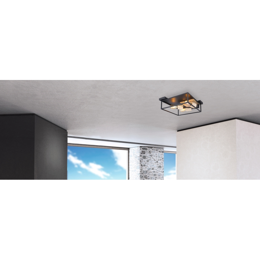 Globo - Plafondlamp 3xE27/60W/230V