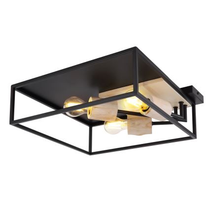 Globo - Plafondlamp 3xE27/60W/230V