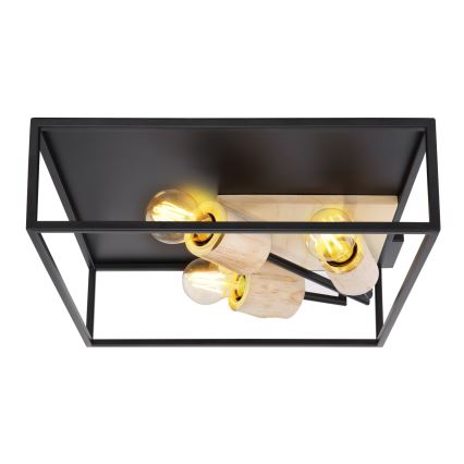 Globo - Plafondlamp 3xE27/60W/230V