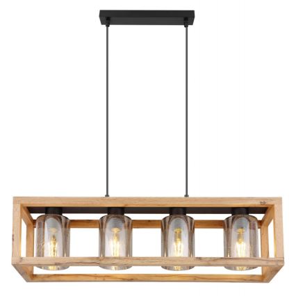 Globo - Hanglamp aan een koord 4xE27/40W/230V