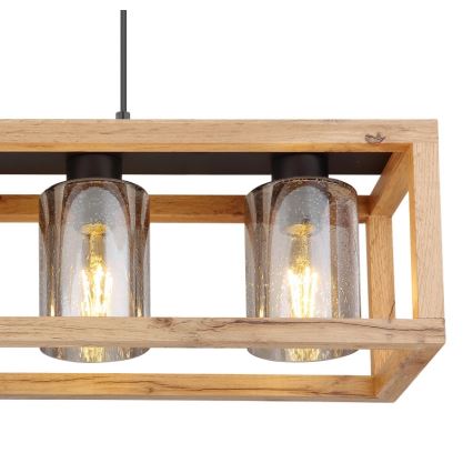 Globo - Hanglamp aan een koord 4xE27/40W/230V