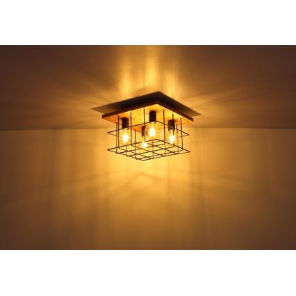 Globo - Plafondlamp 4xE27/60W/230V