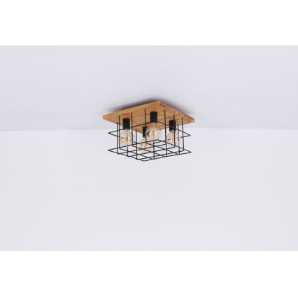 Globo - Plafondlamp 4xE27/60W/230V
