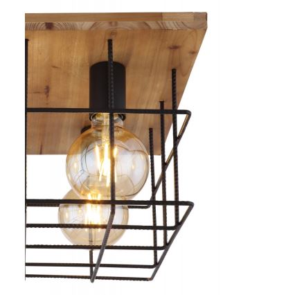 Globo - Plafondlamp 4xE27/60W/230V