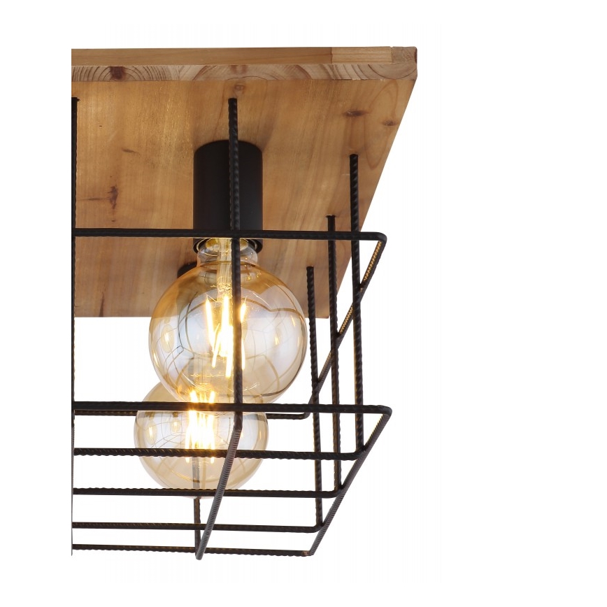 Globo - Plafondlamp 4xE27/60W/230V