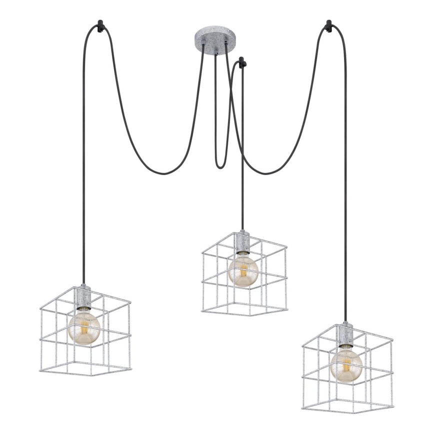 Globo 15530Z-3H1 - Suspension filaire MERRIL 3xE27/60W/230V