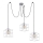 Globo 15530Z-3H1 - Suspension filaire MERRIL 3xE27/60W/230V