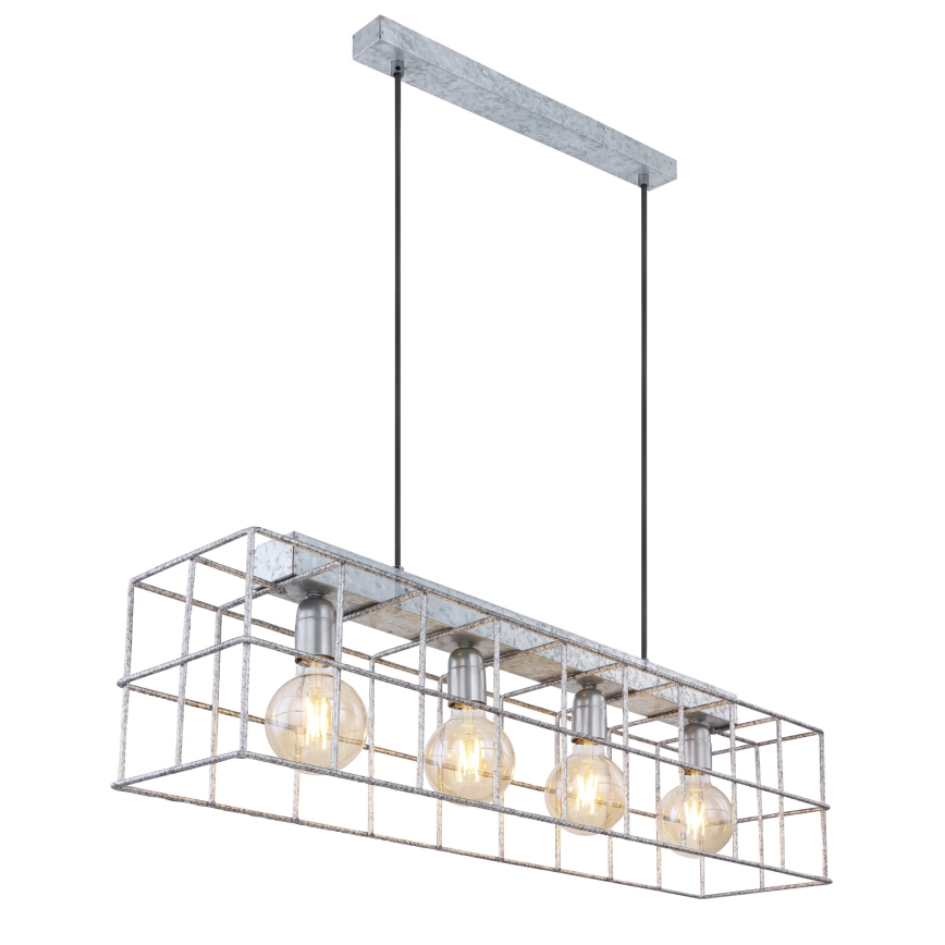 Globo 15530Z-4H - Suspension filaire MERRIL 4xE27/60W/230V