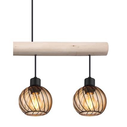 Globo - Hanglamp aan een koord 4xE27/15W/230V