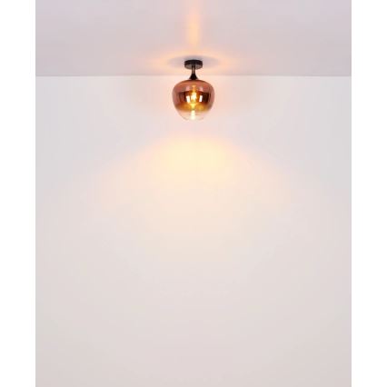 Globo - Plafondlamp 1xE27/40W/230V koper