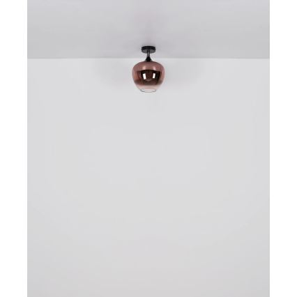 Globo - Plafondlamp 1xE27/40W/230V koper