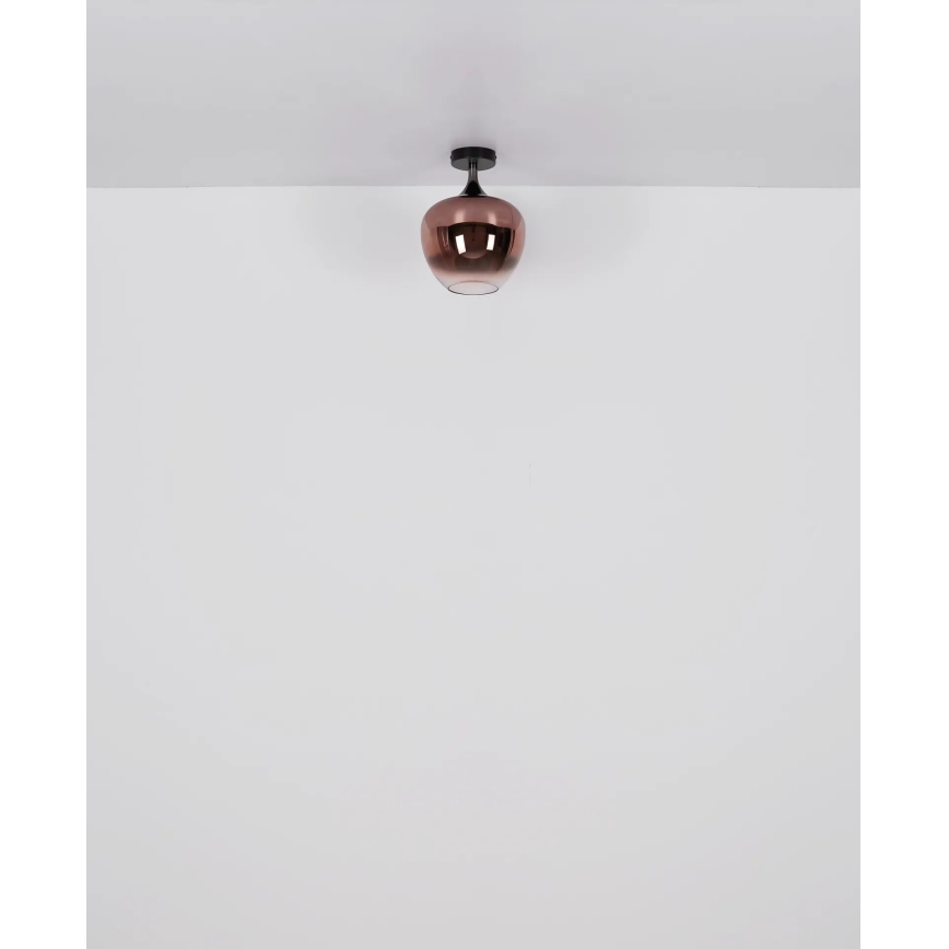 Globo - Plafondlamp 1xE27/40W/230V koper