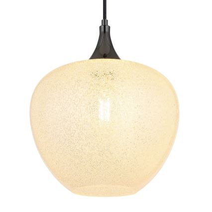 Globo - Hanglamp aan een koord 1xE27/40W/230V diameter 29 cm wit/antraciet