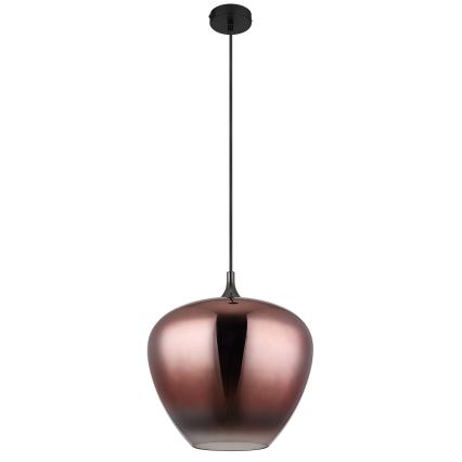 Globo - Hanglamp aan een koord 1xE27/60W/230V diameter 40 cm koper