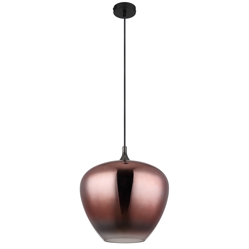 Globo - Hanglamp aan een koord 1xE27/60W/230V diameter 40 cm koper