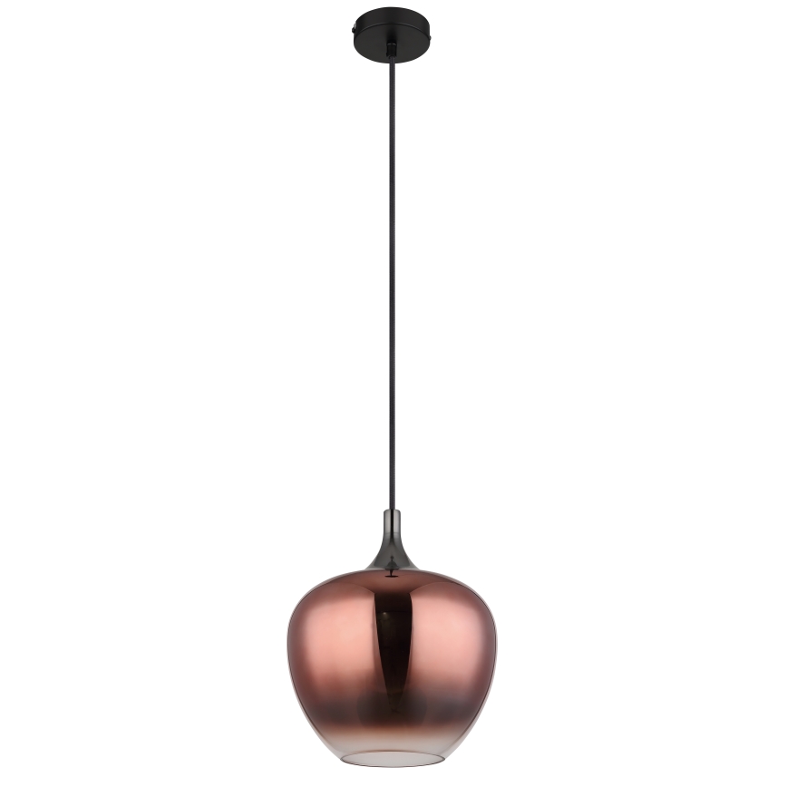 Globo - Suspension filaire 1xE27/60W/230V d. 24 cm cuivre