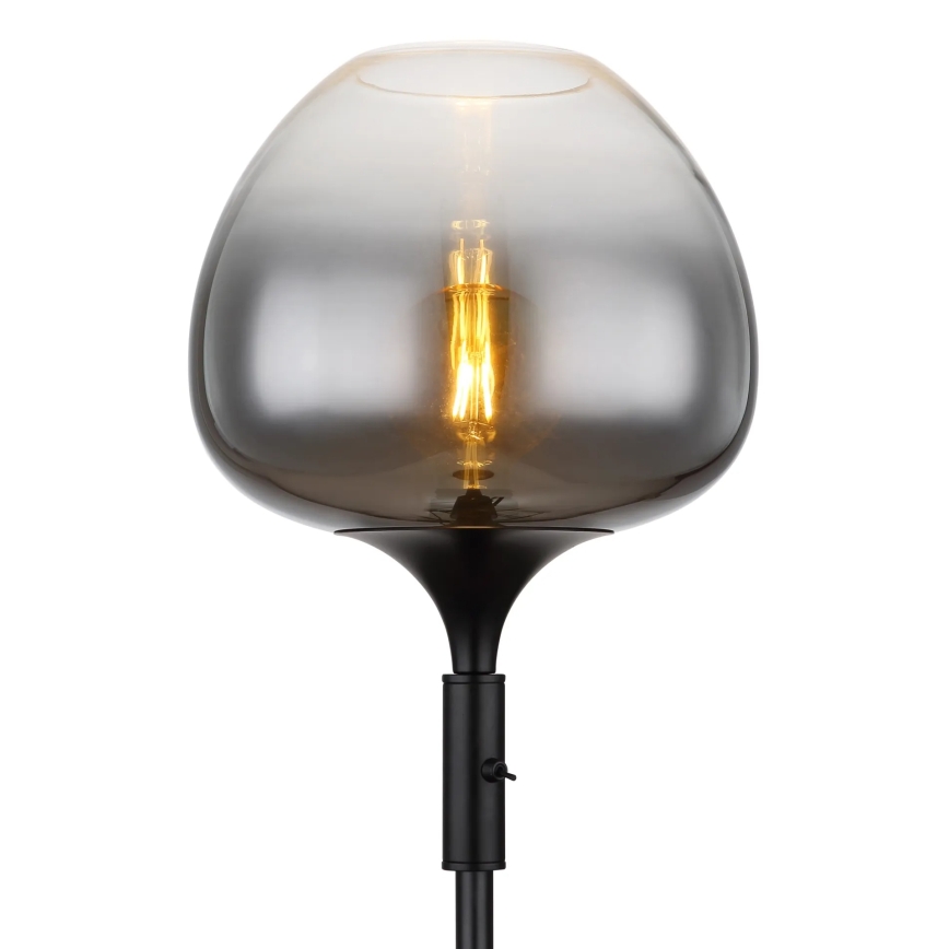 Globo - Vloerlamp 1xE27/40W/230V zwart