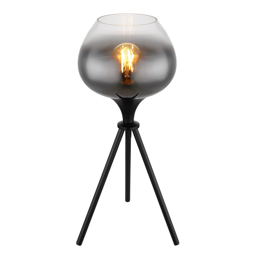 Globo - Tafellamp 1xE27/40W/230V zwart