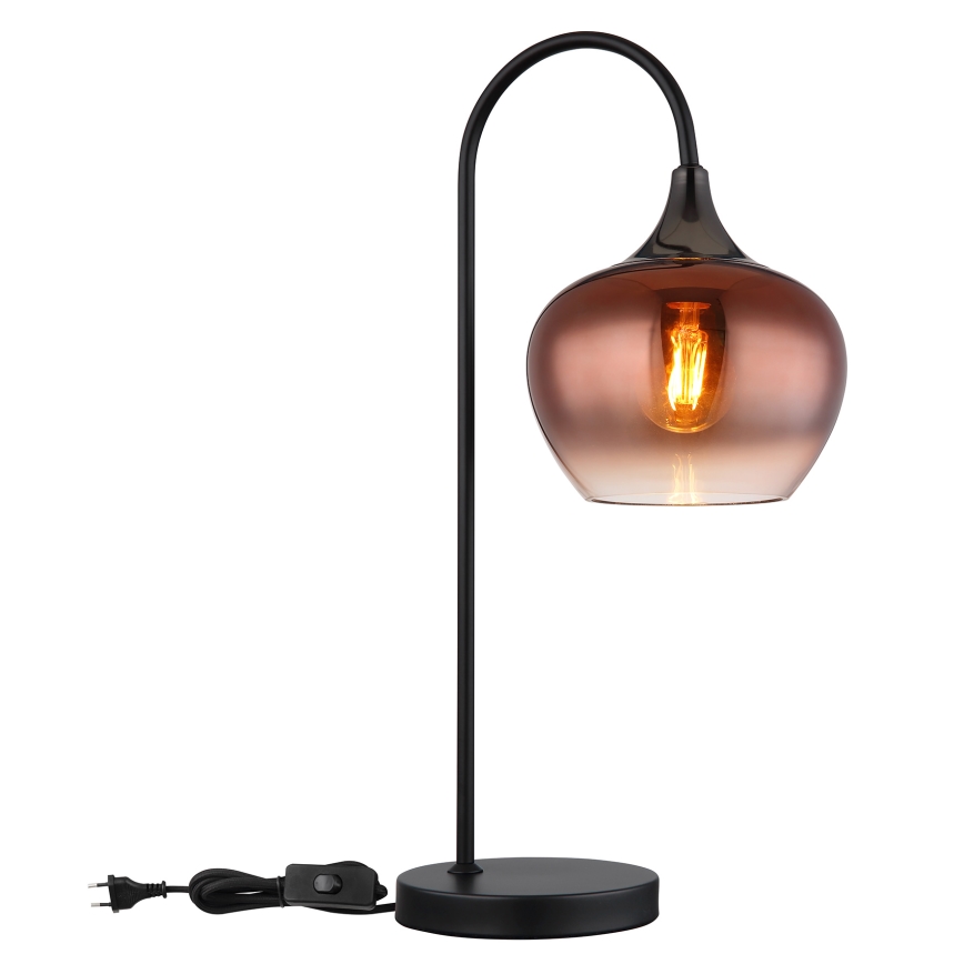 Globo - Tafellamp 1xE27/40W/230V koper