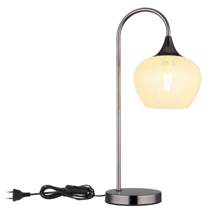 Globo - Tafellamp 1xE27/40W/230V wit/antraciet