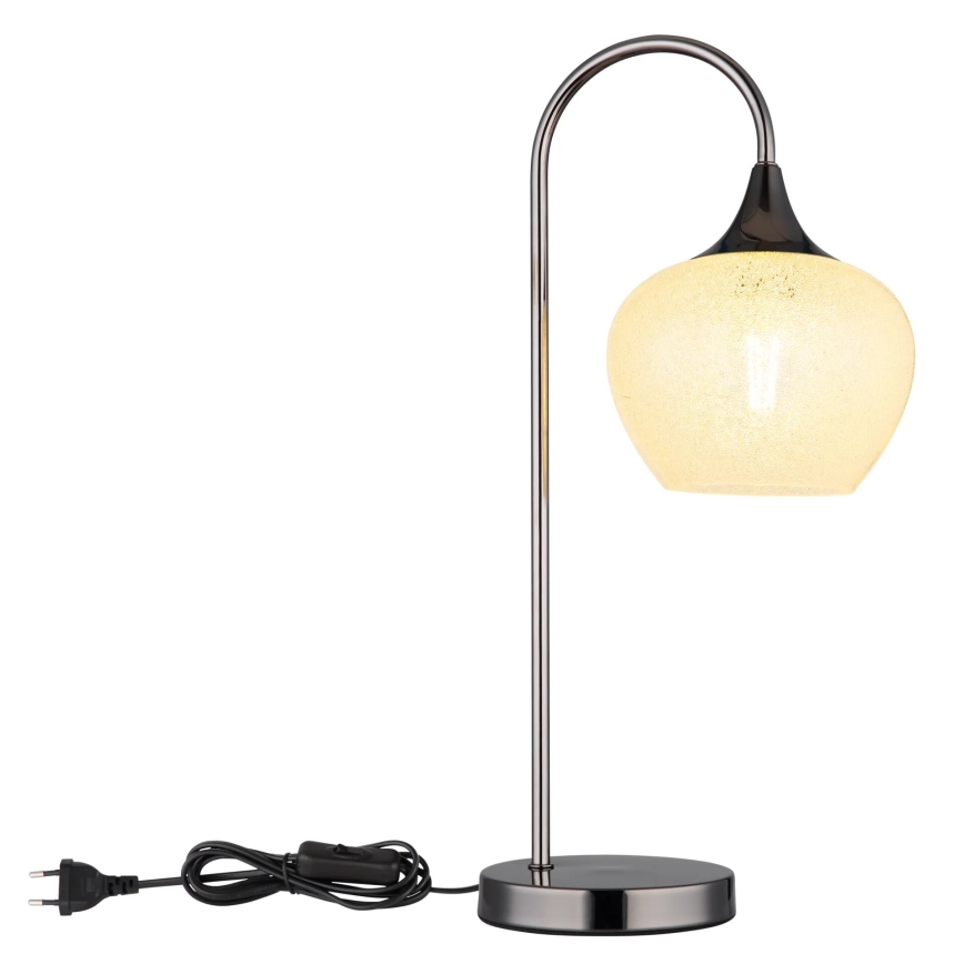 Globo - Tafellamp 1xE27/40W/230V wit/antraciet