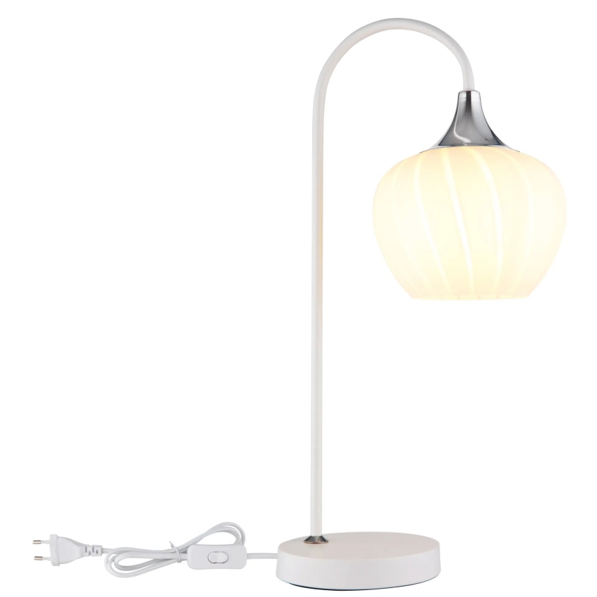 Globo - Tafellamp 1xE27/40W/230V wit