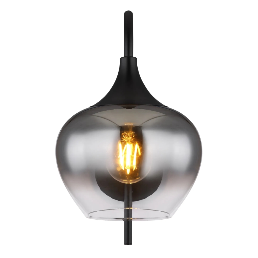 Globo - Wandlamp 1xE27/40W/230V zwart