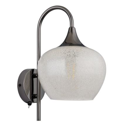 Globo - Wandlamp 1xE27/40W/230V wit/antraciet