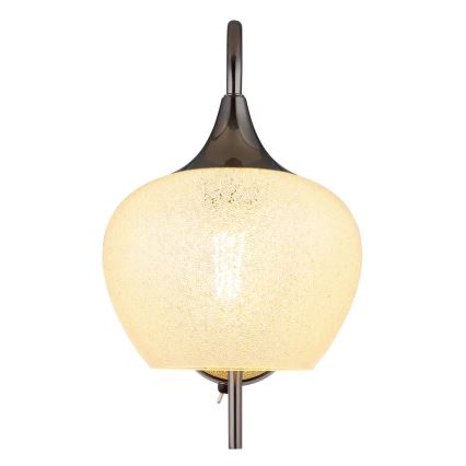 Globo - Wandlamp 1xE27/40W/230V wit/antraciet