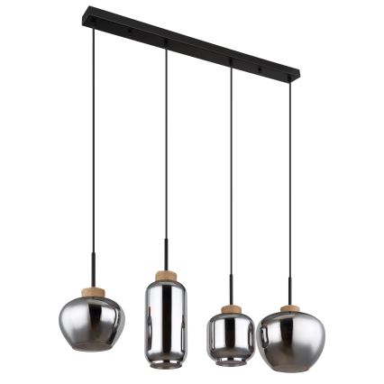 Globo - Hanglamp aan een koord 4xE27/40W/230V