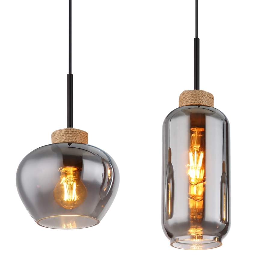 Globo - Hanglamp aan een koord 4xE27/40W/230V