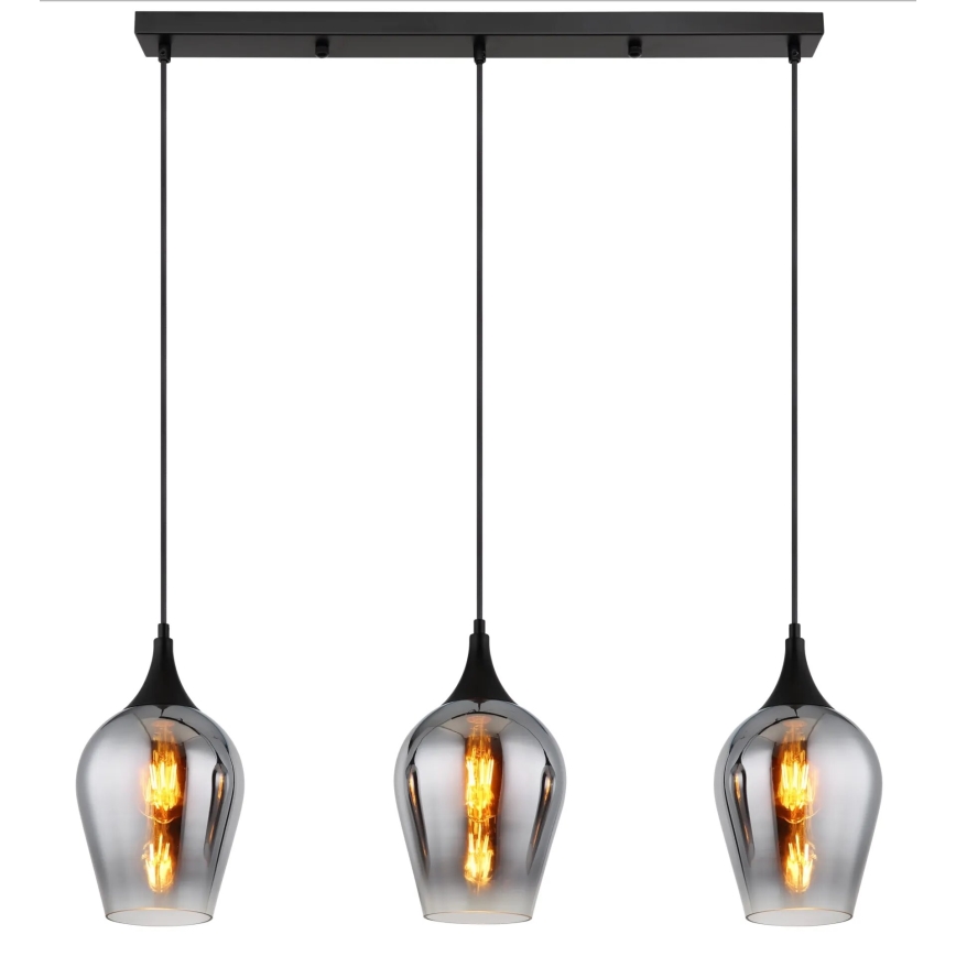 Globo - Hanglamp aan een koord 3xE27/60W/230V