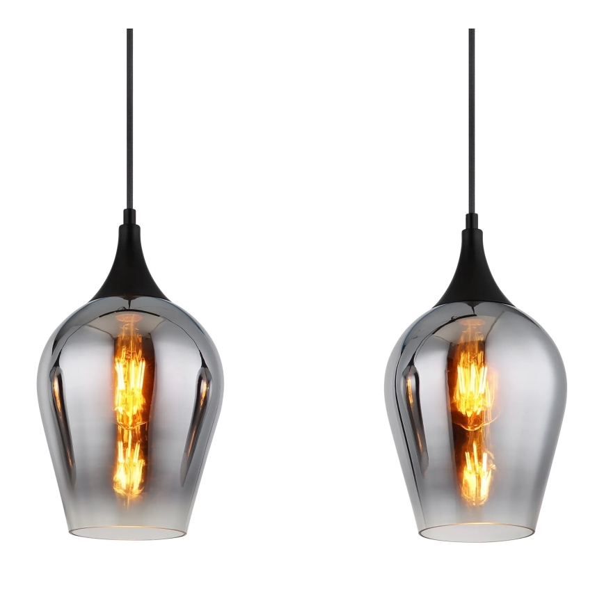 Globo - Hanglamp aan een koord 3xE27/60W/230V