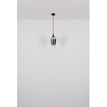Globo - Hanglamp aan een koord 1xE27/60W/230V diameter 18 cm koper