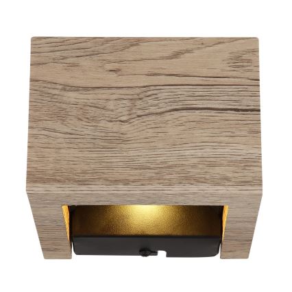 Globo - Applique murale LED/8W/230V marron