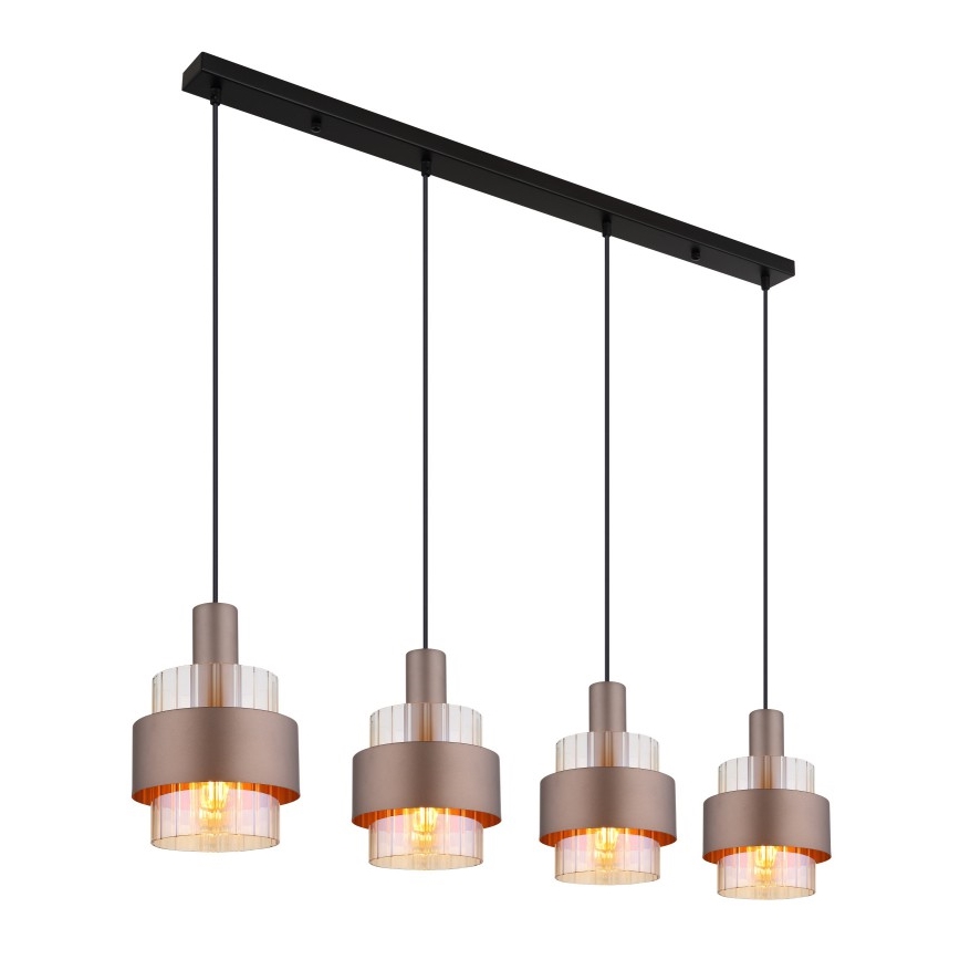 Globo - Hanglamp aan een koord 4xE27/60W/230V