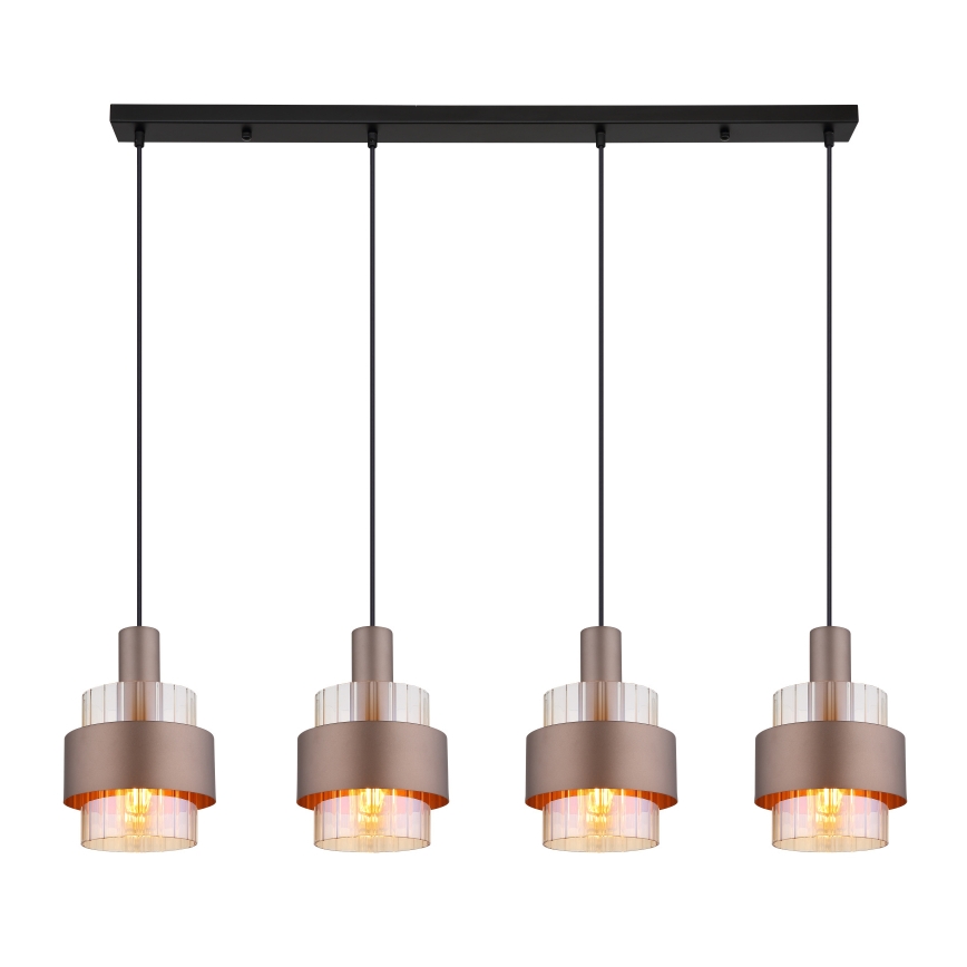 Globo - Hanglamp aan een koord 4xE27/60W/230V