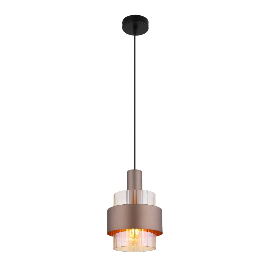 Globo - Hanglamp aan een koord 1xE27/60W/230V diameter 18,5 cm