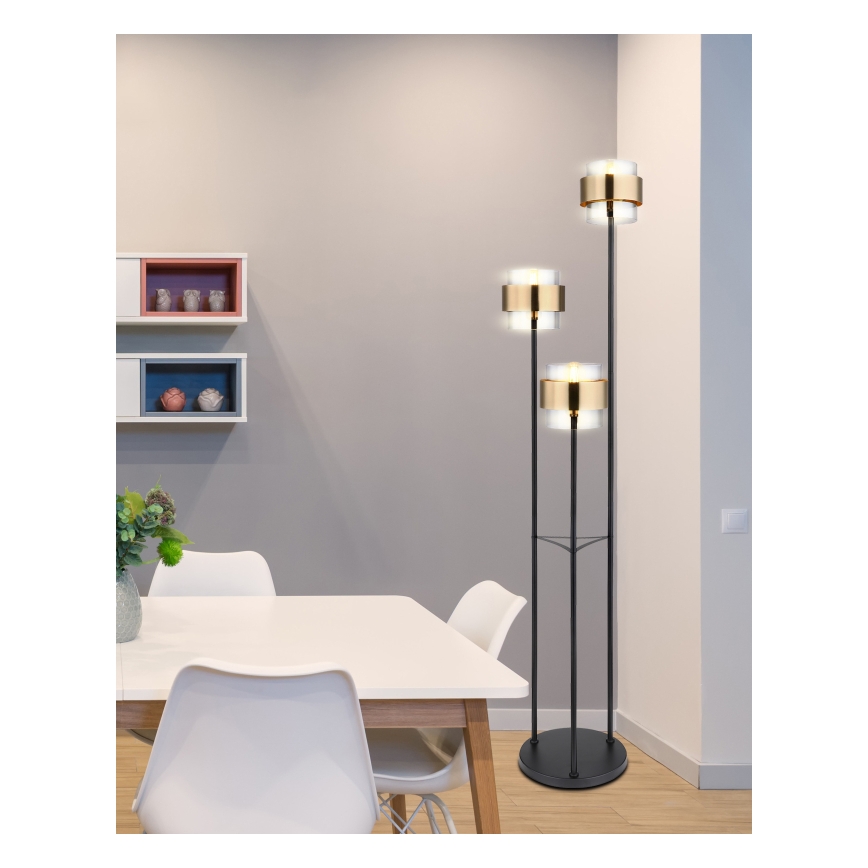 Globo - Staande lamp 3xE27/60W/230V