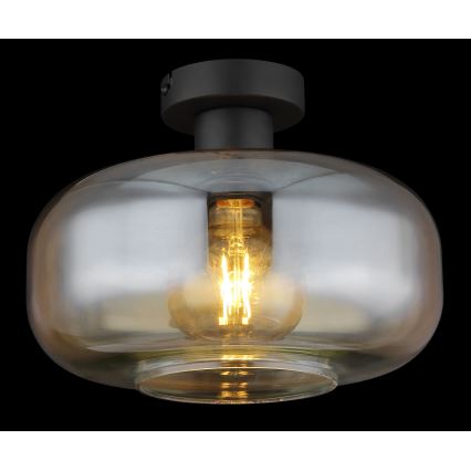 Globo - Plafonnier 1xE27/40W/230V d. 28 cm transparent