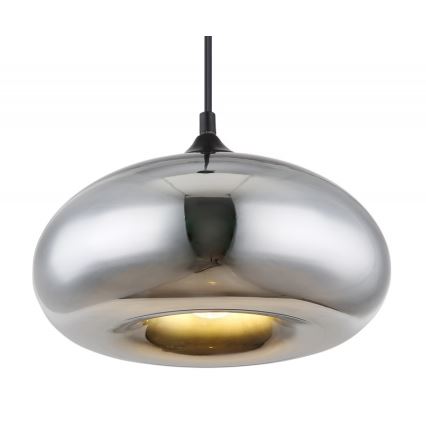 Globo - Suspension filaire 1xE27/60W/230V chrome brillant