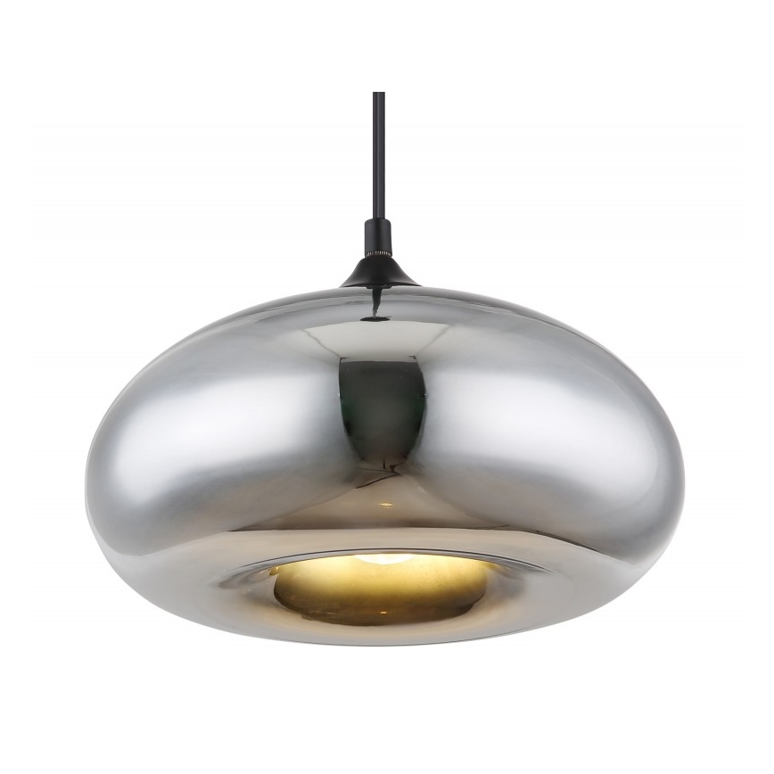 Globo - Suspension filaire 1xE27/60W/230V chrome brillant