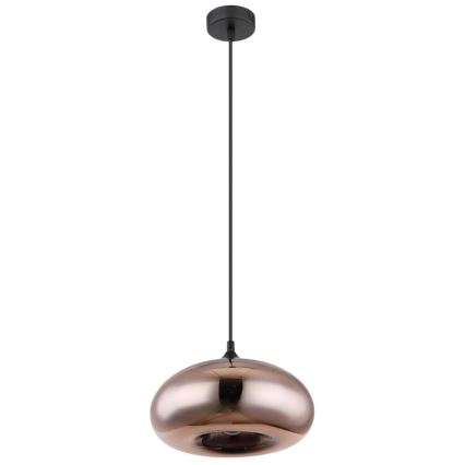 Globo - Hanglamp aan een koord 1xE27/60W/230V koper