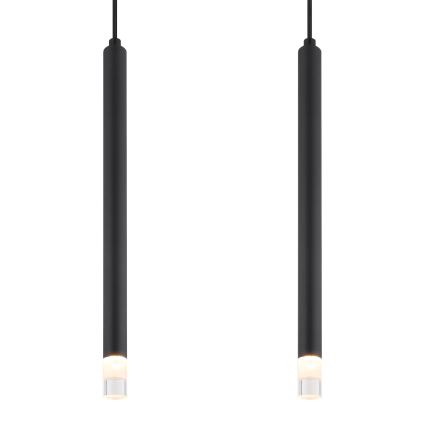 Globo - Suspension filaire 4xG9/4W/230V noir