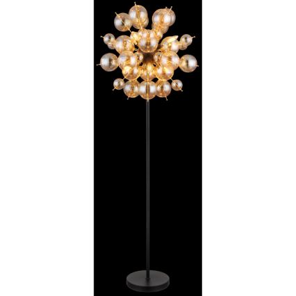 Globo - Lampadaire 6xE14/25W/230V doré