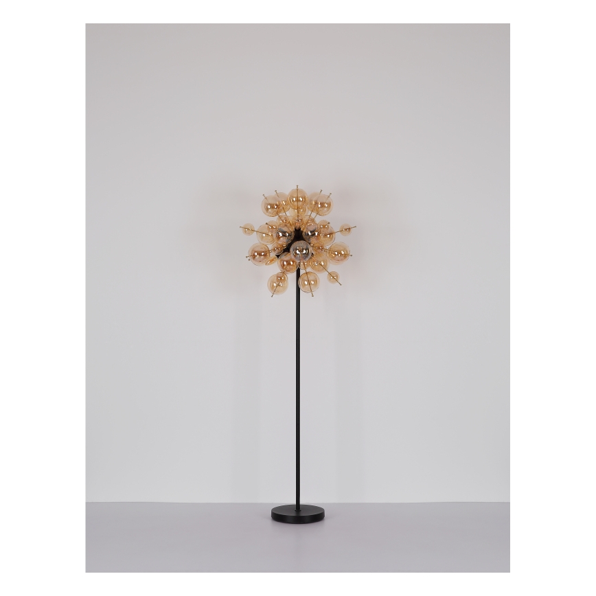 Globo - Lampadaire 6xE14/25W/230V doré