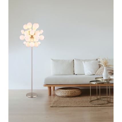 Globo - Staande lamp 6xE14/25W/230V wit